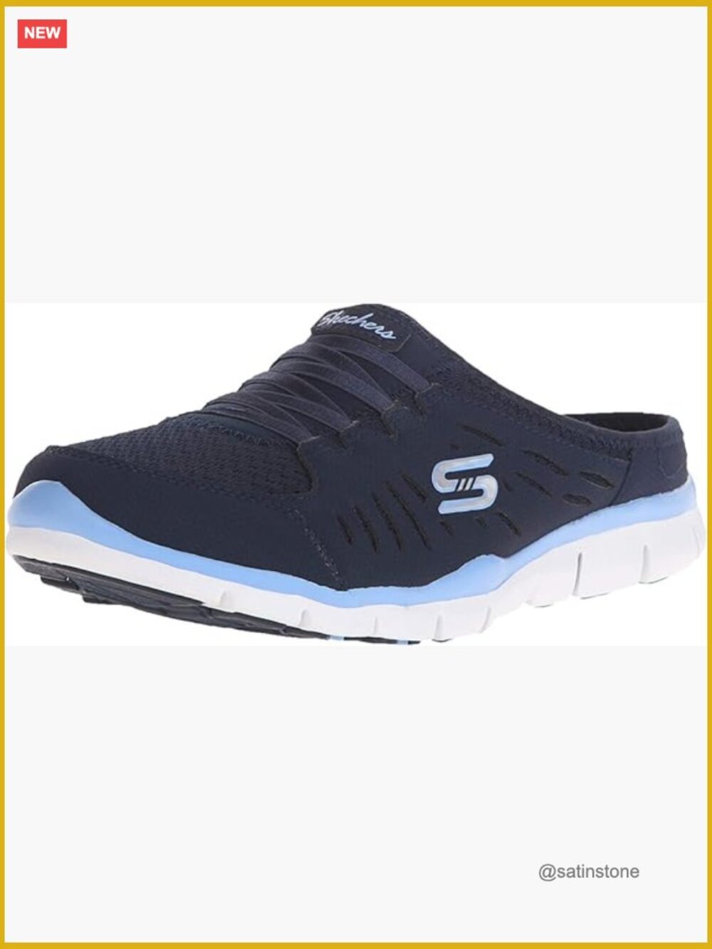 Slip-On Mule Sneakers with Air Cooled Memory Foam